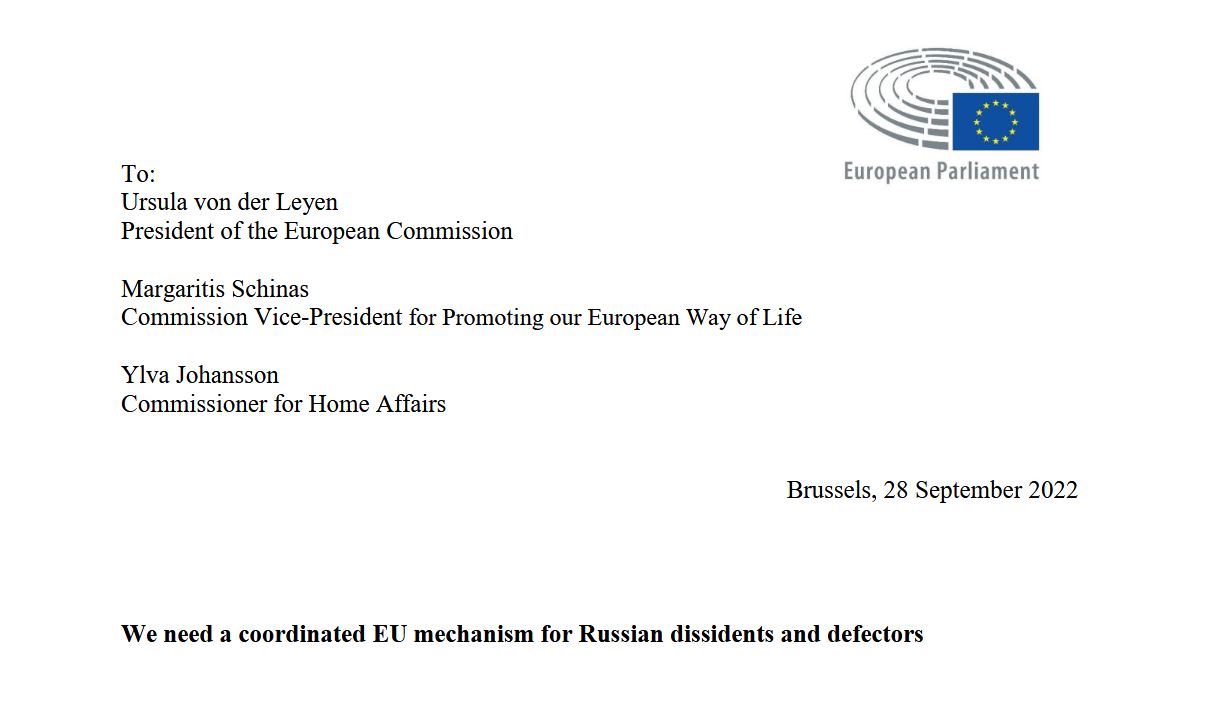 Wir brauchen einen koordinierten EU-Mechanismus für russische Dissidenten und Überläufer