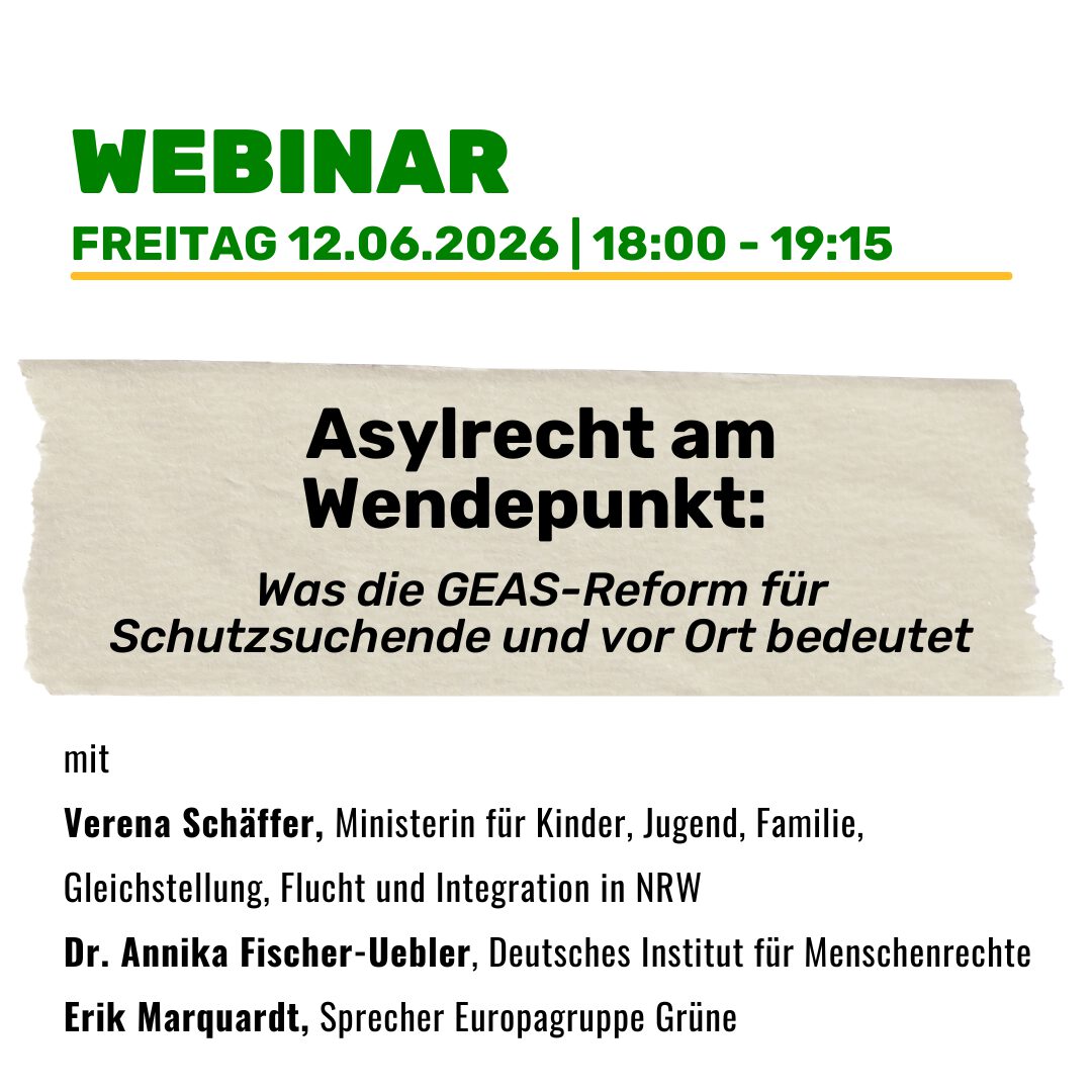 Webinar – Asylrecht am Wendepunkt: Was die GEAS-Reform für Schutzsuchende und vor Ort bedeutet